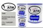 Preview: Saab, Switchblade Silver Metallic, 17U / WA636R / GAN: 1L Lackdose + 1L Klarlack + 500ml Härter - Set, von ATW Autoteile West.